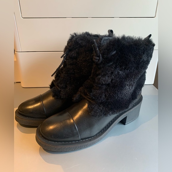 Aldo Women’s Leather Boots Size 37 EUR, 6 US - Picture 2 of 10